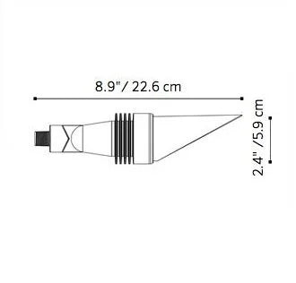 Fx Luminaire JB3LEDBZ LED Down Light w/ 4.2 Watt 2700K - Bronze