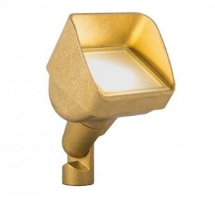 Fx Luminaire LCZDCBS Wall Wash Light w/ integrated LED - Natural Brass