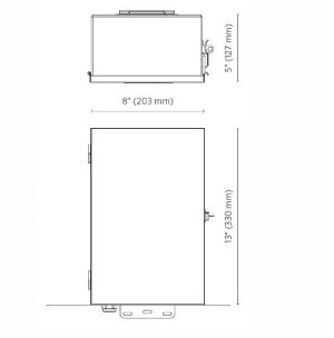 Fx Luminaire LUX300M Luxor ZD-ZDC 300 Watt Controller - Matte Gray