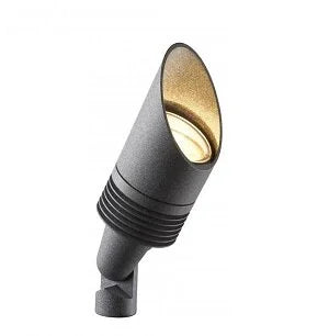 Fx Luminaire NP6LEDWI Weathered Iron LED Up Light w/ 10.1 Watt LED - 45 Deg Shroud
