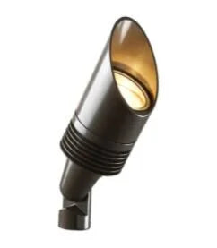 Fx Luminaire NP9LEDBZ LED Bronze Up Light w/ 11.2 Watt LED - 45 Deg Shroud