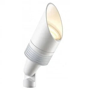 Fx Luminaire NPZDCFW Flat White LED Up Light - 45 Deg Shroud
