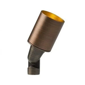Fx Luminaire NRZDCAB Up Light w/ integrated LED - Antique Bronze