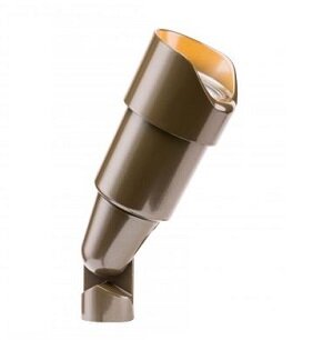FX Luminaire RSZD35WFLBZ Up Light w/ 5 Watt LED 2700K - Bronze