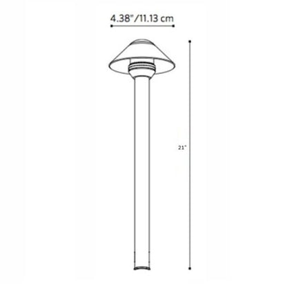 Fx Luminaire SCLED20W18RCU Path Light w/ 2700K LED - Copper
