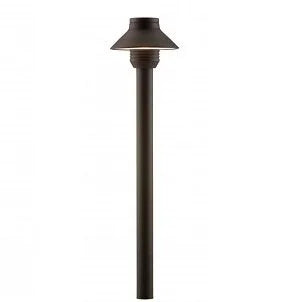 Fx Luminaire SPLED20W18RFB Landscape Path Light w/ 1.6W 2700K LED - Black