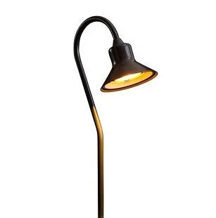Fx Luminaire TDZD6LEDBZ Landscape Path Light w/ 2W 2700K LED - Bronze