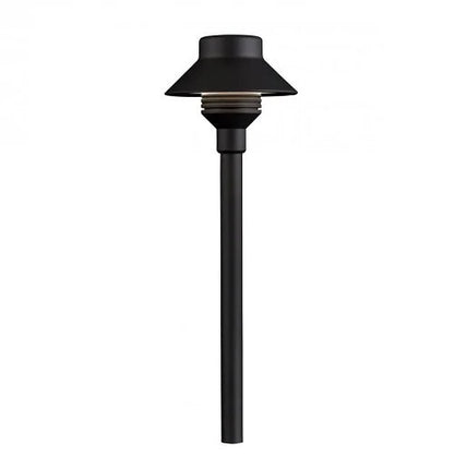 Fx Luminaire TMLEDTAFBZDC18RA Path Light w/ integrated LED - Black