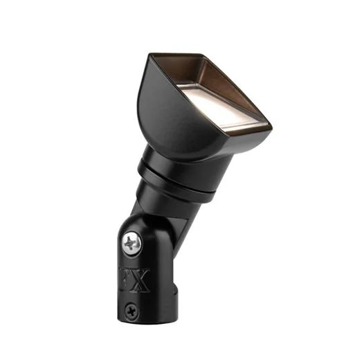 Fx Luminaire VW31ECO20WFLFB LED Wall Wash Light w/ MR 11 2700K LED - Black