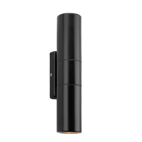 Fx Luminaire ZWZDCUDFB LED Up Down Light w/ Integrated LED - Black