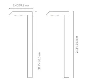 Fx Luminaire MPLZDCBZ LED Path light - Bronze