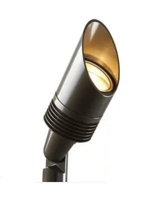 Fx Luminaire NPZD9LEDBZ Bronze LED Up Light w/ integrated LED - 45 Deg Shroud