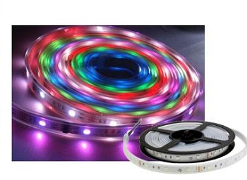 IlluminFx Slim Flex LED Tape Light - Color Changing 16 Ft