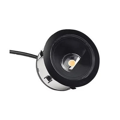 In-Lite 10104180-BL LUNA Ground Light w/ 3W 3100K LED - Black