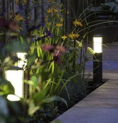 In-Lite 10201761 Liv Low Path Light w/ 1.5W 2750K LED - Dark Gray