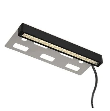 In-Lite 10250105 Wall Light w/ 1W 2850K LED 7 Inch - Black