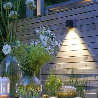 In-Lite 10301850 Ace Down Dark Wall Light w/ 3W 3000K LED - Dark Gray