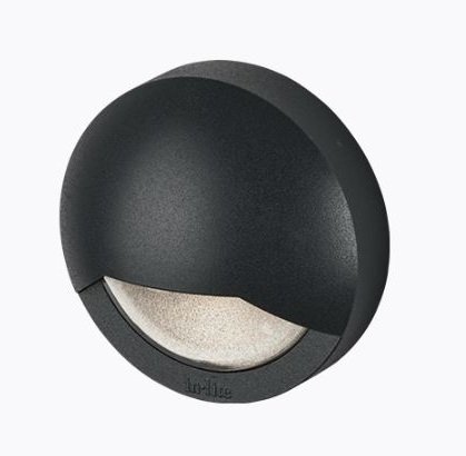 In-Lite 10301250 Blink Wall Light w/ 1.5W 2800K LED - Dark Gray