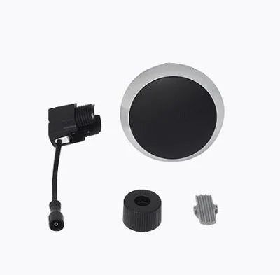 In-Lite 10104165 Puck Ground Light w/ 1.5W 2900K LED - Black
