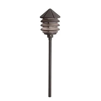 Kichler 15005AZT Path Light w/ S8 2.3 Watt LED 2700K - Bronze
