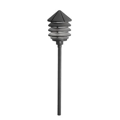 Kichler 15005BKT Path Light w/ S8 2.3 Watt LED 2700K - Black