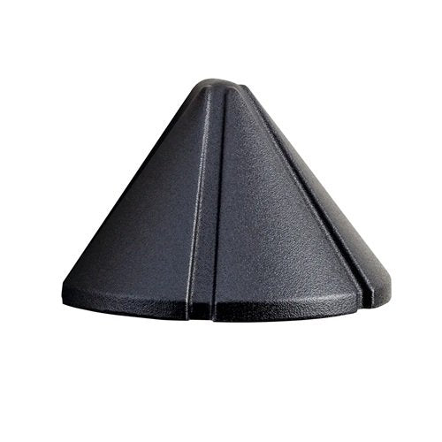 Kichler 15065BKT Conical Mini Deck Light w/ 1.5 W 2700K LED - Black