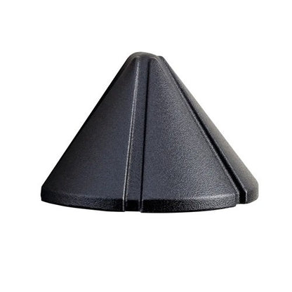 Kichler 15065BKT Conical Mini Deck Light w/ 1.5 W 2700K LED - Black
