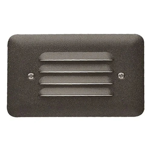 Kichler 15072AZT Mini Louvered Step Light w/ 1.5 W 2700K LED - Bronze