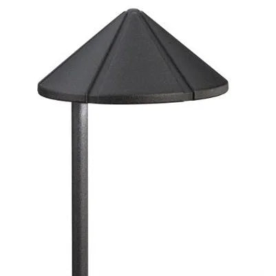 Kichler 15315BKT Six Groove Path Light w/ S8 2700K LED - Black