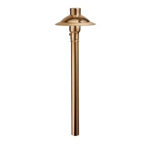 Kichler 15350CO Adjustable Path Light w/ 2w 2700K LED - Copper