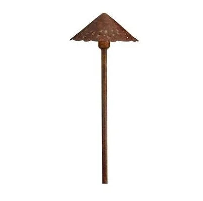Kichler 15443TZT Hammered Roof Path Light w/ S8 LED - Textured Bronze