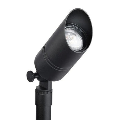 Kichler 15475BKB Up Light w/ MR16 4w LED 3000K - Black