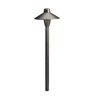Kichler 15478CBR Path Light w/ T3 2 Watt LED 3000K - Brass