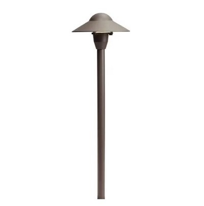Kichler 15470AZT 6" Dome Path Light w/ T5 LED - Bronze
