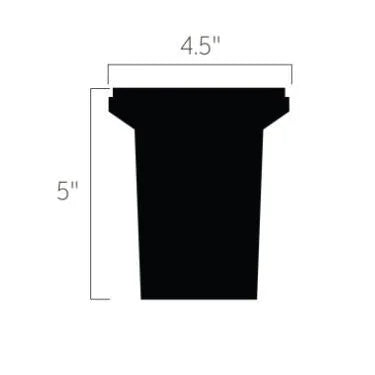 Kichler 15481CBR In Ground Light w/ MR16 4w LED 2700K - Brass