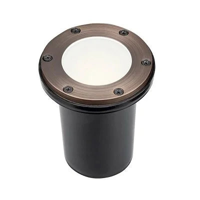 Kichler 15481CBR In Ground Light w/ MR16 4w LED 2700K - Brass