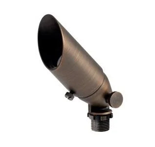 Kichler 15484CBR Up Light w/ MR11 2w LED 2700K - Brass