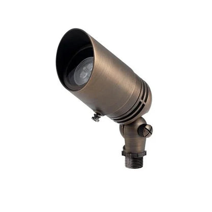 Kichler 15485CBR Fixed Socket Accent Light w/ LED - Brass