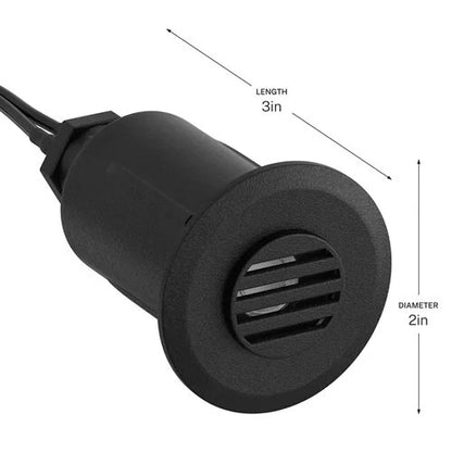 Kichler 15492BKB In Ground Light w/ MR8 2w LED 2700K - Black