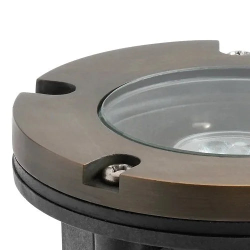 Kichler 15495CBR In Ground Light w/ LED 2700K - Brass