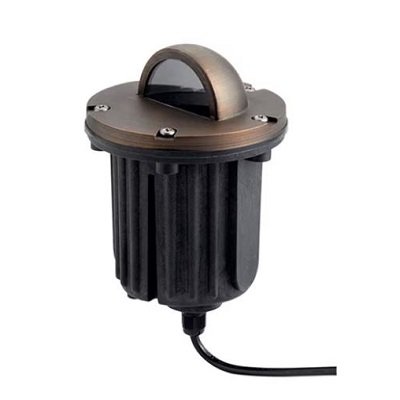 Kichler 15499CBR In Ground Light w/ MR16 4w LED 2700K - Brass