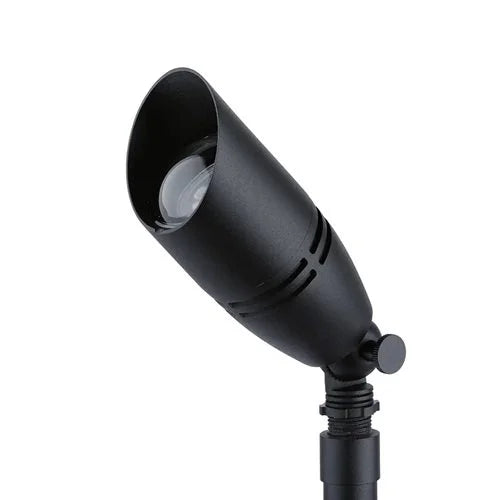 Kichler 15517BKB Fixed Socket Accent Light w/ MR16 4 Watt LED 2700K - Black