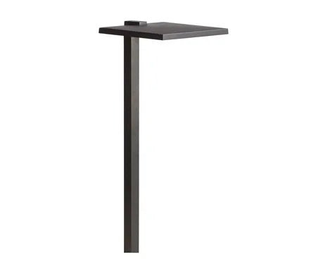 Kichler 16196BKT30 Shallow Shade Small Path Light w/ 2W LED 3000K - Black