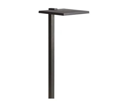 Kichler 16196BKT30 Shallow Shade Small Path Light w/ 2W LED 3000K - Black
