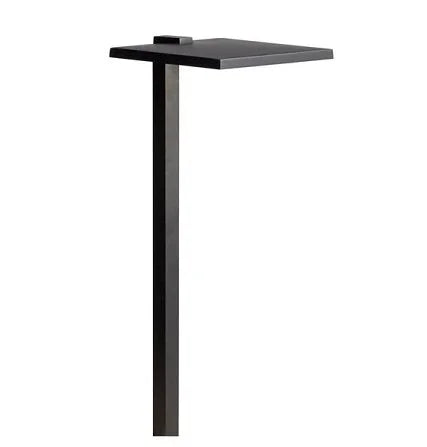Kichler 15806BKT30R Shallow Shade Large Path Light w/ 3000K LED - Black