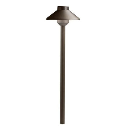 Kichler 15821AZT27 Short Stepped Path Light w/ 2700K LED - Bronze