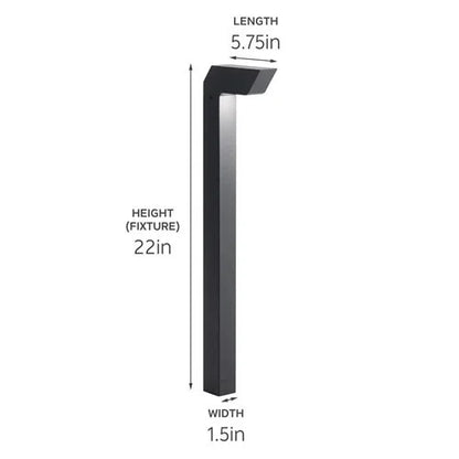 Kichler 15846 Right Angle Path Light w/ 1w 2700K LED
