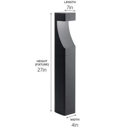Kichler 15848 Textured Bollard Light w/ 1w 2700K LED