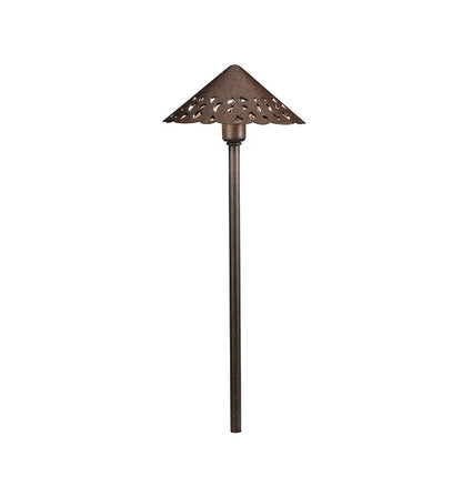 Kichler 15871TZT27 Hammered Roof Path Light w/ 4W LED 2700K - Bronze