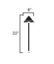 Kichler 15871TZT Hammered Roof Path Light w/ 4W LED 3000K - Bronze